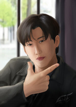 Gwapong Changbin [Bday Fanart]