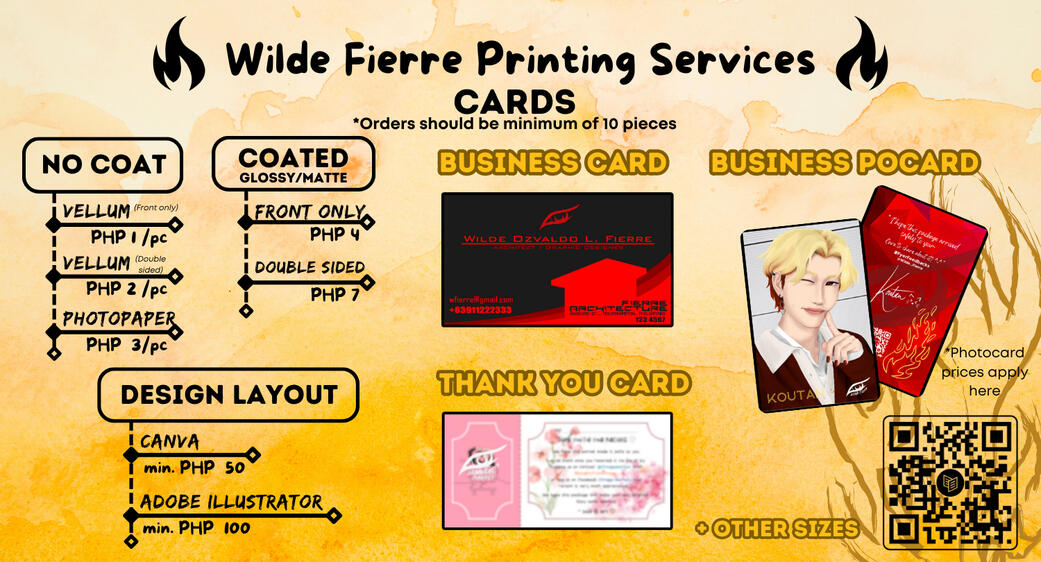 Printing Services (Others)